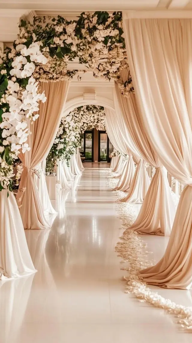 Draped entrance walkway, Signature package, photo 2