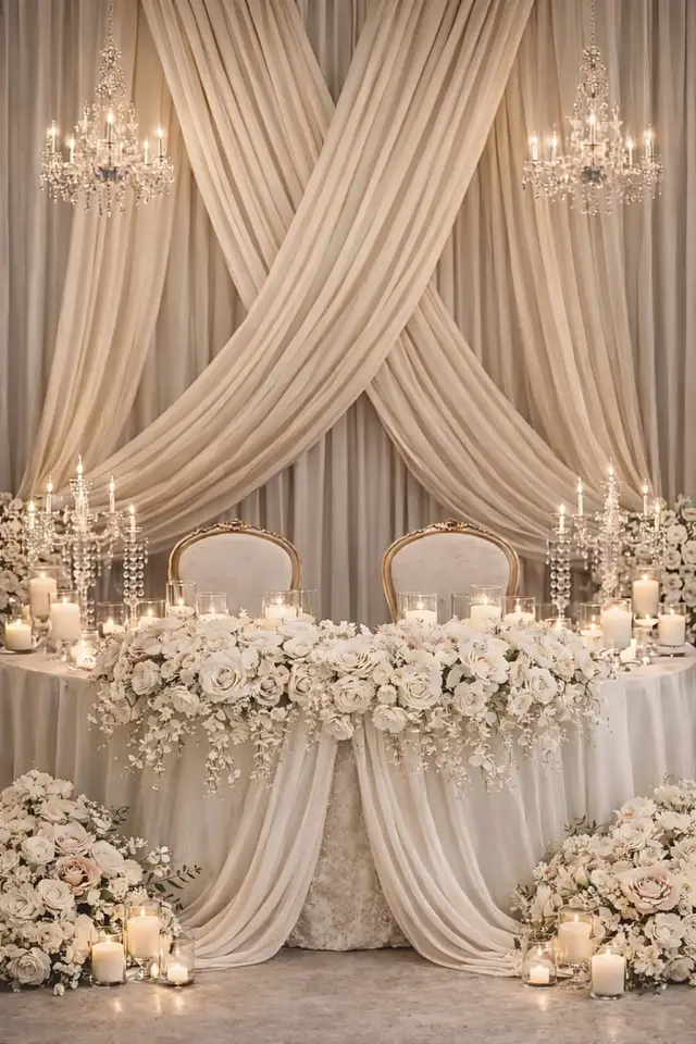 Sweetheart table design, Grand package, photo 3