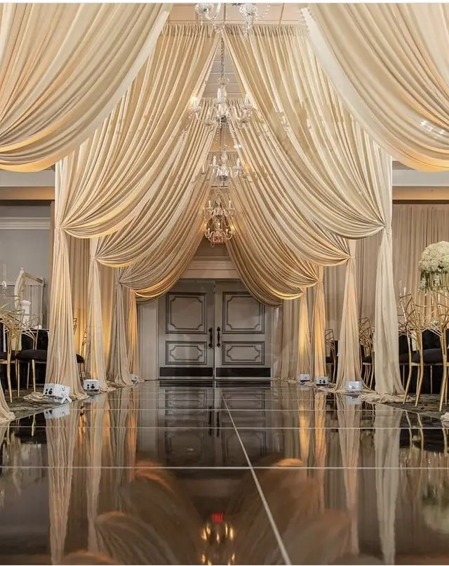 Draped entrance walkway, Grand package, photo 1