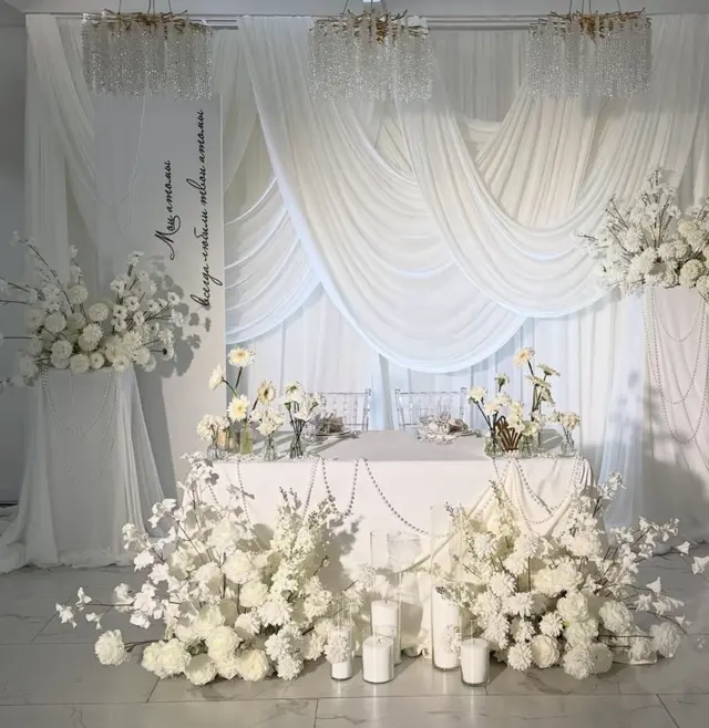 Sweetheart table design, Signature package, photo 3