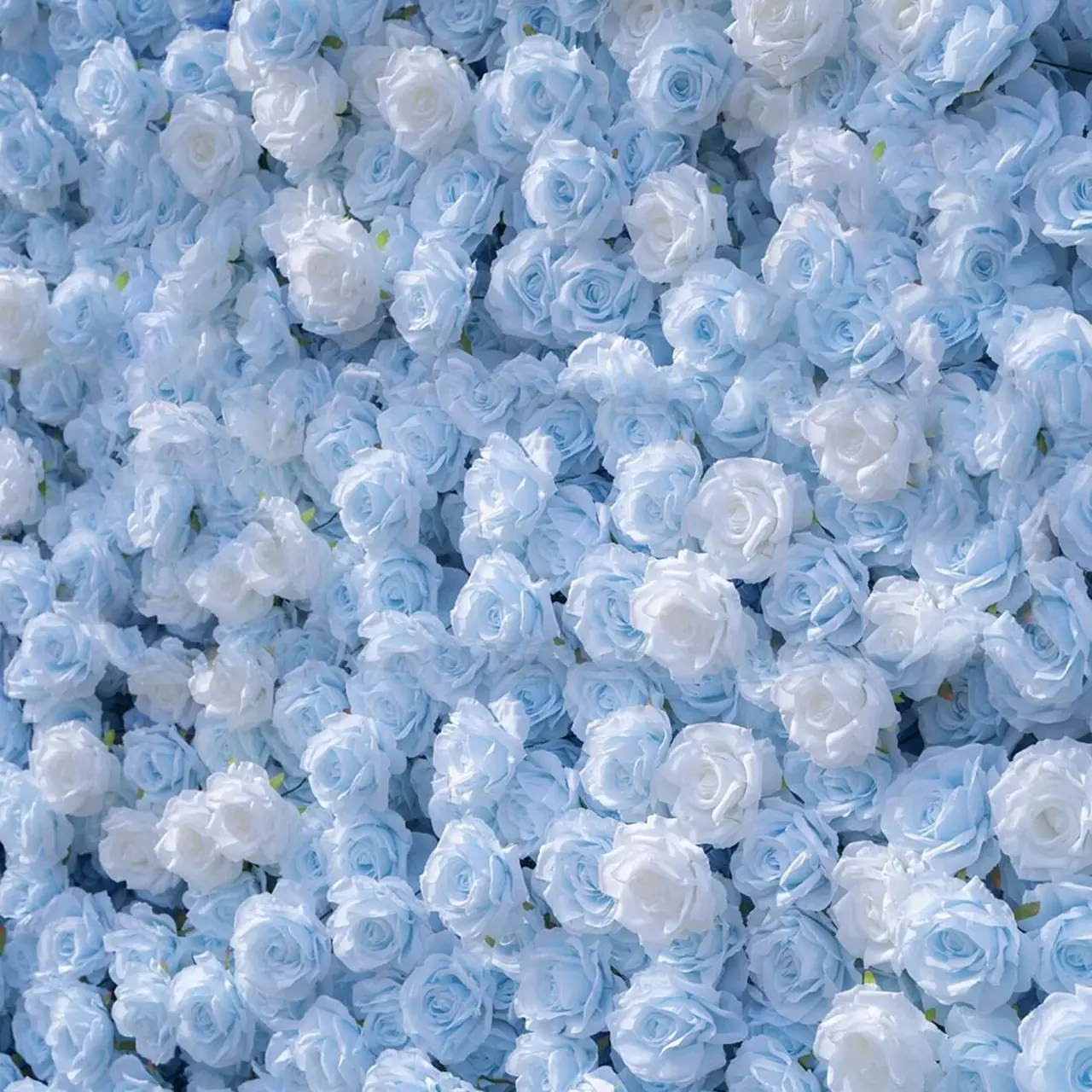 Flower Walls at a Sapphire Sky event