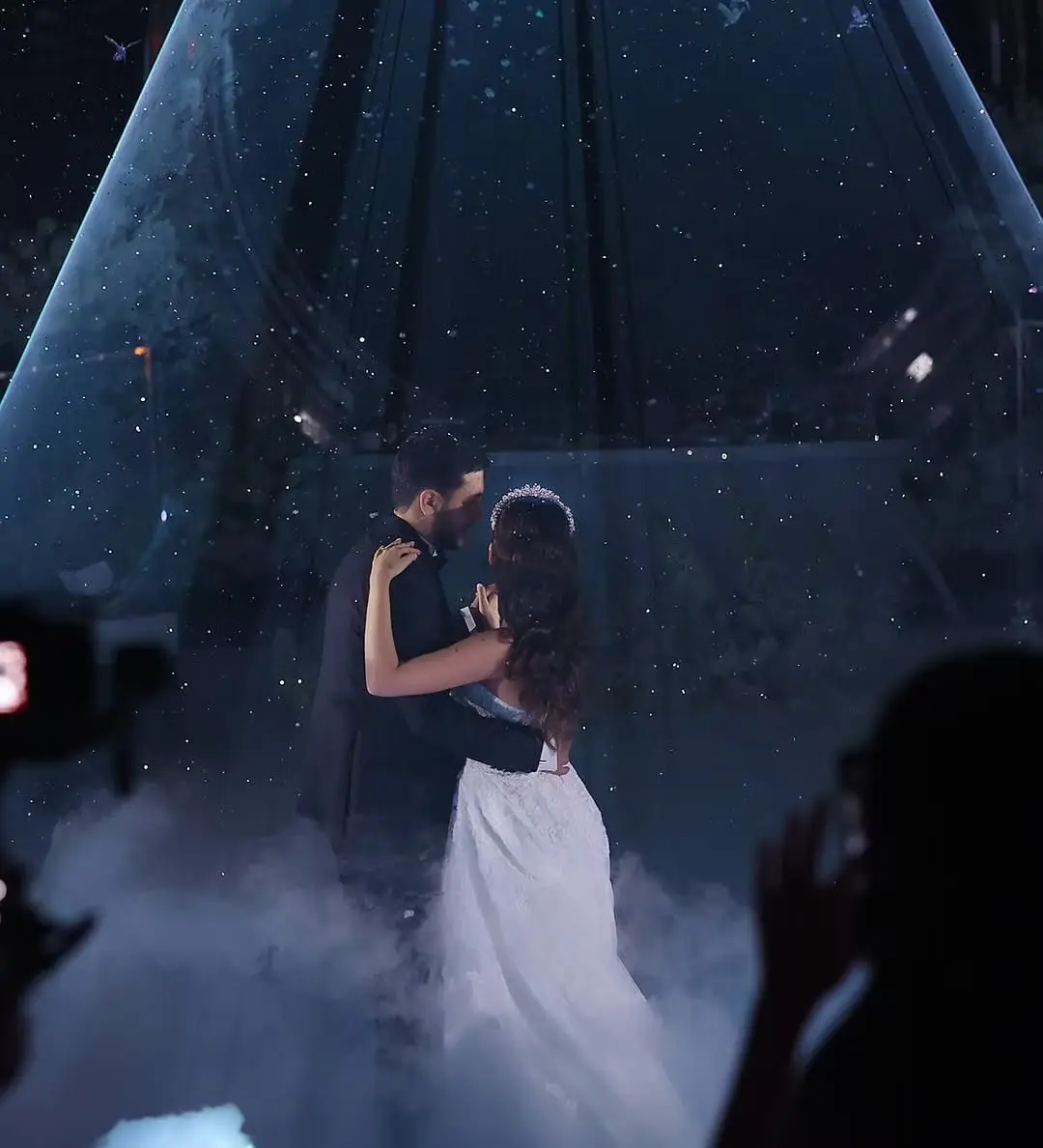 Laser Light & Snow at a Sapphire Sky event, photo 2