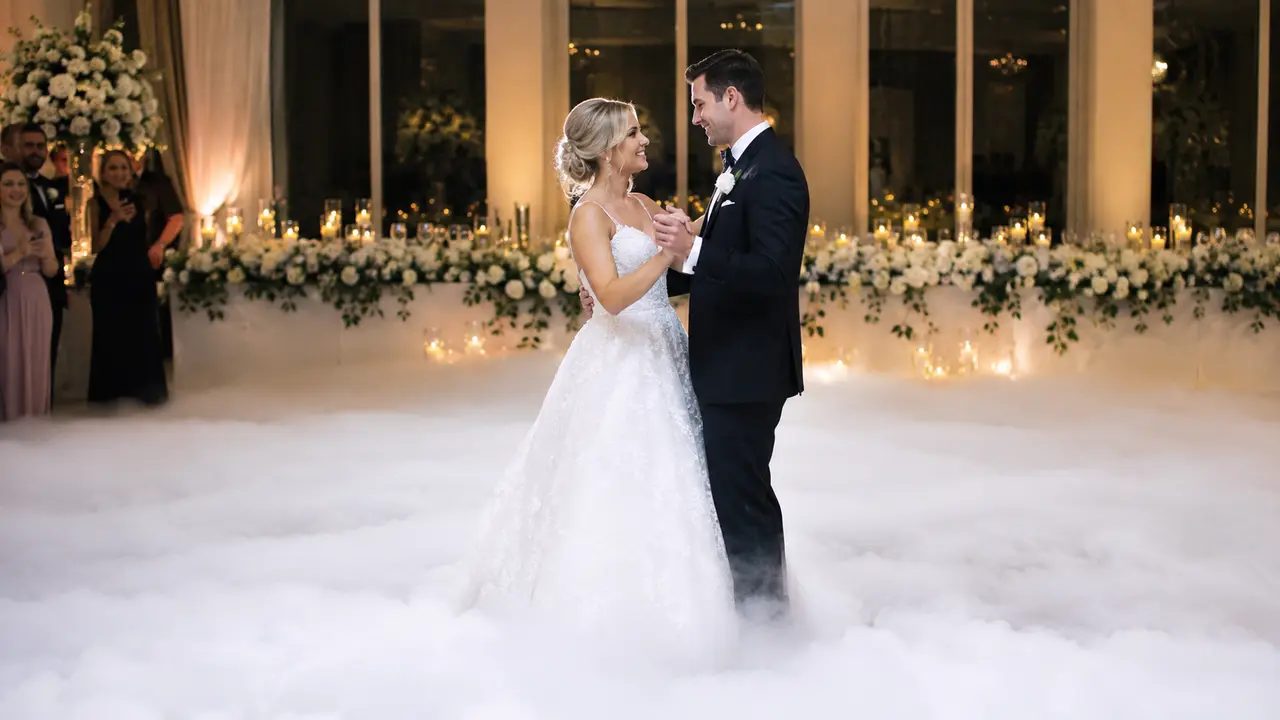 Dancing on Clouds at a Sapphire Sky event