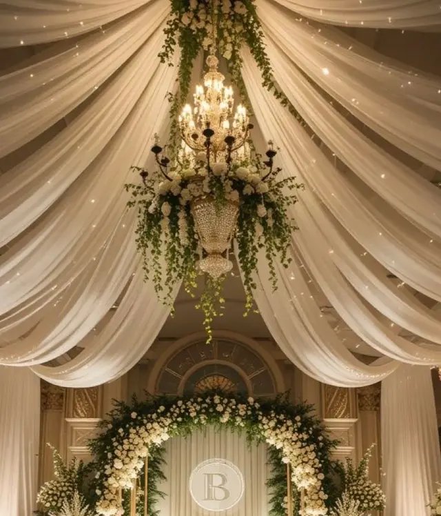Ceiling draping and décor, Grand package, photo 1