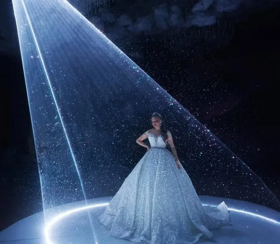 Laser Light & Snow at a Sapphire Sky event, photo 3