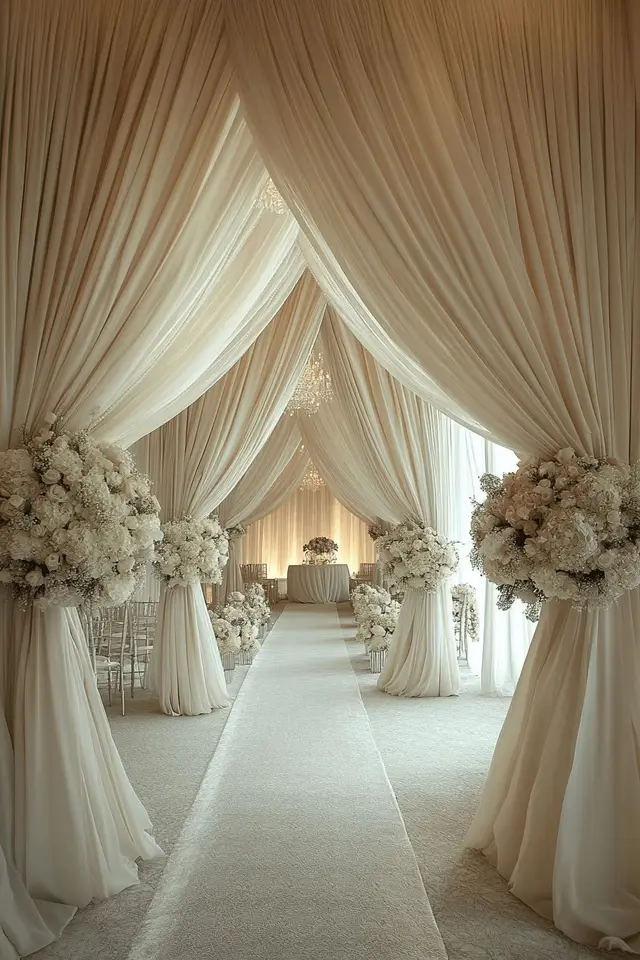 Draped entrance walkway, Signature package, photo 3